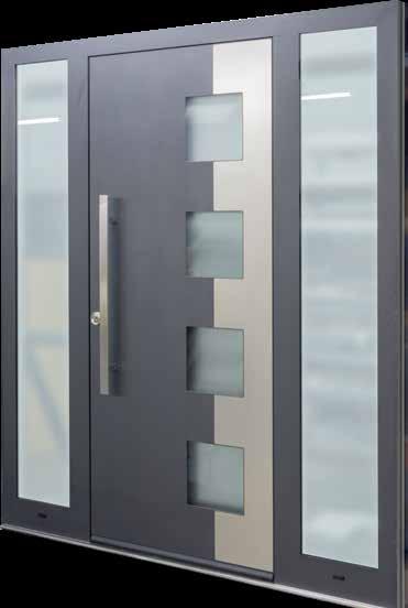Glazing 264 RD80 flush RAL 7016 anthracite H90S40