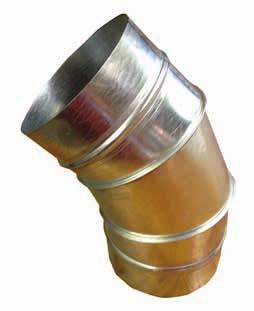 Page 10 STOCK SPIRAL FITTINGS STOCK 45 DEGREE ELBOWS Gore