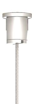 NEW PRODUCTS 2018 STAINLESS STEEL HOLDERS LIGHTING SHOP & DISPLAY GALLERY 01 Combination of Ceiling Attachment M10x1