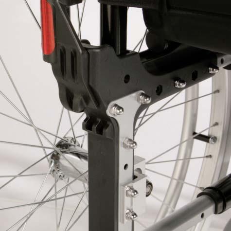 Start M2 Effect Product Features Profiled aluminium tube frame All main component groups are attached with screws Standardized caster forks for all wheel sizes Durable upholstery Small folding size