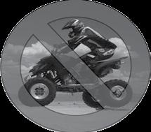 21 RIDING YOUR ATV Operating this ATV after consuming alcohol or drugs. Could seriously affect your judgement. Could cause you to react more slowly.