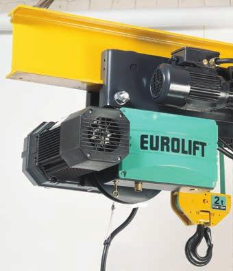 Gear box EUROL Electric belt hoist for load 3 steps helical gear, life-lubricated (semi-fluid grease), comprising O-ring seals and lip seal at shaft end (BH2).