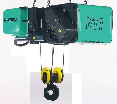VT EUROBLOC VT Electric wire rope hoist for load from 800 up to 100.000 kg 2, boulevard de l Industrie - B.P.