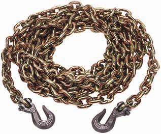 Chain & Binders 29 years Chain Binders Binder Chain THC122 THC121 Quick and easy to operate Standard over-center lever chain binder Load binders working load limit must be equal to or greater than