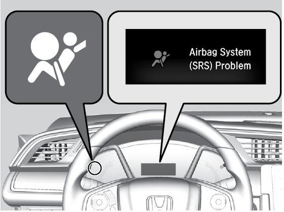 If the indicator comes on at any other time besides vehicle start-up or does not come on at all, have the system checked by a dealer as soon as possible.
