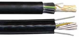 P SERIES High Performance Flexible Rubber Pendant / Lift Cable with Central or External Support 300/500V 75 C APPLICATIONS: Materials and Handling Systems For use as a pendant control or feeder cable