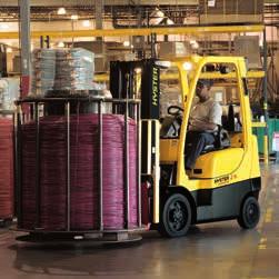 TM STRONG PARTNERS. TOUGH TRUCKS. FOR DEMANDING OPERATIONS, EVERYWHERE. Hyster supplies a complete rage of warehouse equipmet, IC ad electric couterbalaced trucks, cotaier hadlers ad reach stackers.