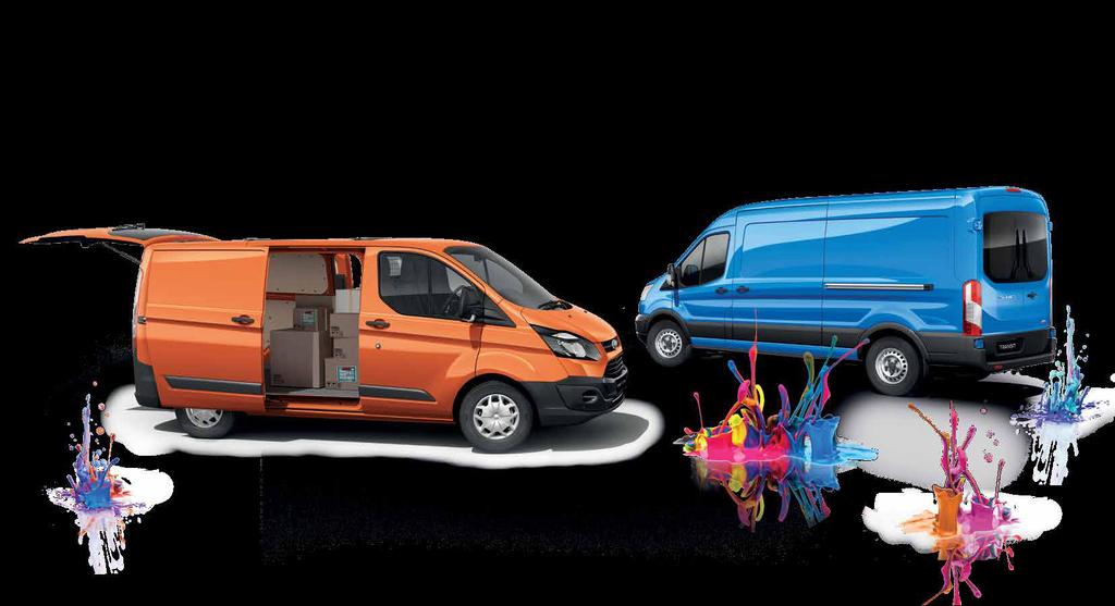INT R O D U C TI O N TO SVO PAINT TRANSIT COMMERCIAL VEHICLES S P E C I A L V E H I C L E O P T I O N S PA I N T Your brand reflects your business.
