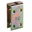 HELM Hardware for Sliding Gates Single Parts HELM - Trolley hanger zinc-plated, one-pair adjustment and detaching option.