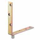 HELM Folding Door Hardware Single Parts HELM -49 Guide roller with angle bracket fixing and roller at the side, in combination with bottom guide profile 40-540 with plastic or brass roller Part no.