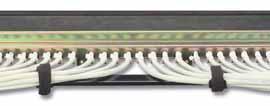 ) SYSTEM 5e SHIELDED HD PATCH PANELS The System 5e shielded HD patch panel provides a high density modular solution for termination of -pair shielded cable.