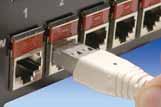 The BladePatch cords are ideal for patching blade servers, patch panels, or any equipment with high density RJ-5 outlets.