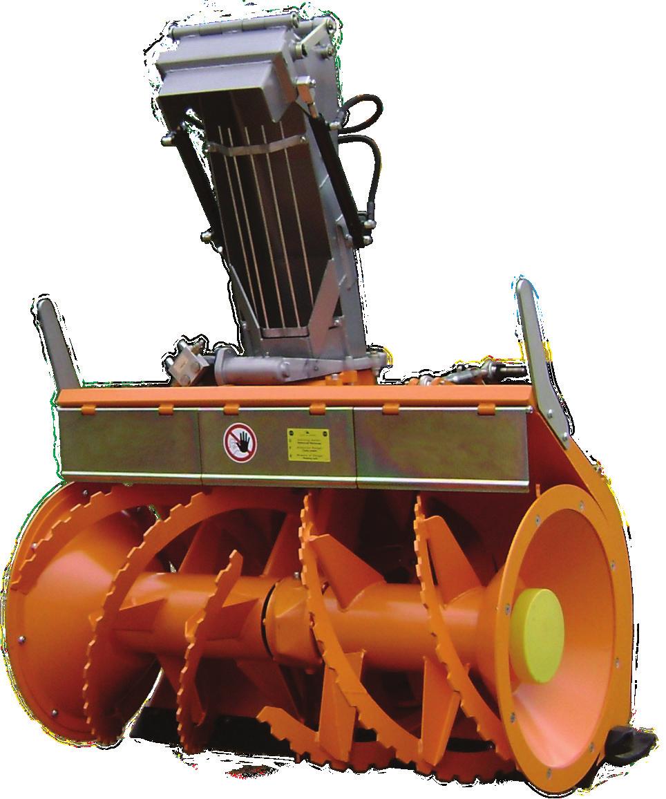 Snow Blower - SMALL SF40, SF55, SF55E We designed the ejection chutes to have the maximum casting distance, so that you can aim the snow where you want it.