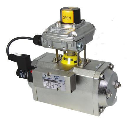 STAINLESS STEEL ACTUATORS Best In Class Stainless Steel Actuators The SS Series actuators take corrosion resistance to the extreme with all of the great engineering features that separate Max-Air