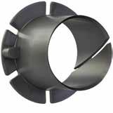 b2 0.5 b1 iglide Clip bearings - Product range Flanged bearings press in and fold down iglide clip bearings d3 d2 Order key max.