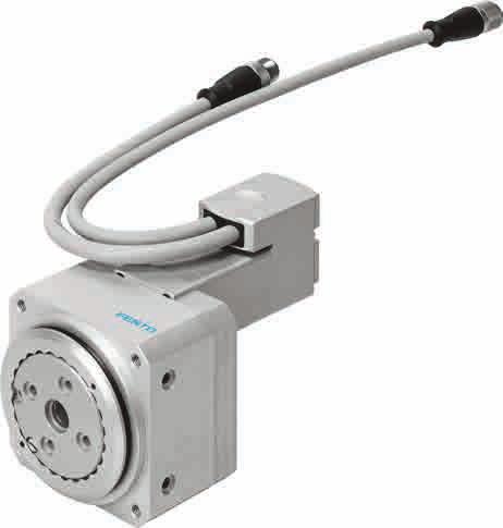 Rotary drive ERMO The rotary drive ERMO has a sturdy and backlash-free bearing to absorb high