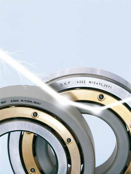 Prolong your life The life of your electric motors with INSOCOAT bearings from SKF. Conventional motor bearings get fried by the electrical current passing through them.