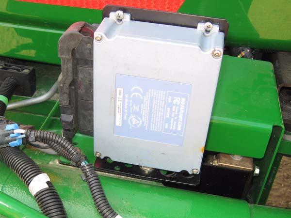 Figure 5-5 SA Module Harness Connector Attached Locked Position (Closed) Vehicle Steer Connections The AutoSteer system interfaces with the