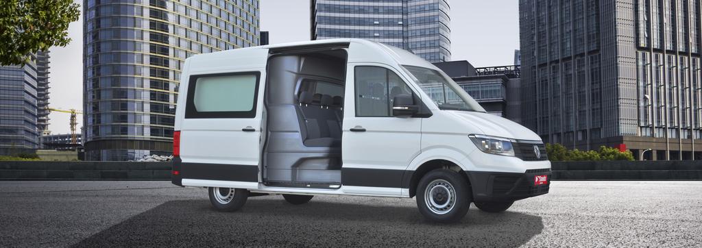 Comfort Crew Van With the Comfort Crew Van, safety and functionality