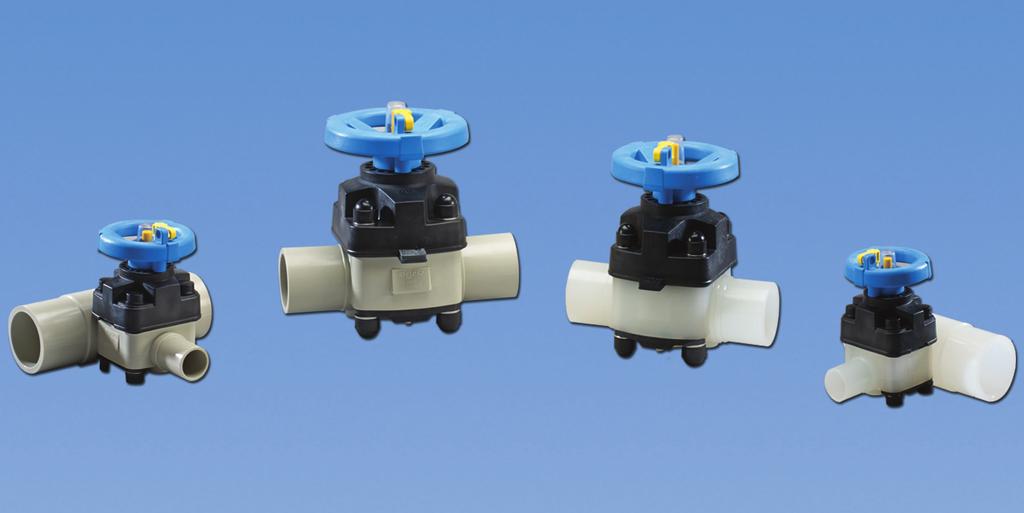 High Purity Valves T-342 and T-343 Diaphragm Valves Valves are cleanroom produced,