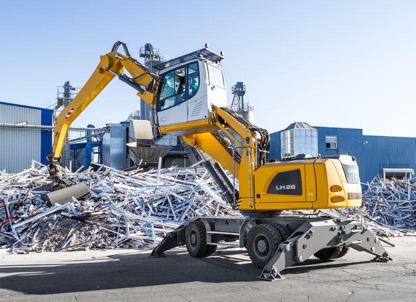 Reliability Durability and sustainability Quality down to the last detail Every day Liebherr aterial handlers show their qualities in a very wide range of industrial applications all over the world.