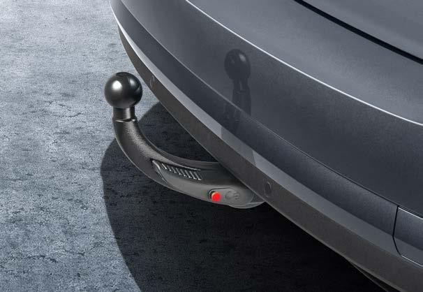 Tow bar detachable 5E0 092 155 III Material: High-quality steel, plastic Utility Quality Rigorous testing The tow bar is another of the practical extras from the ŠKODA Original Accessories range that