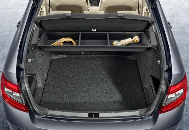 Multifunctional box 5E5 061 109 III Material: Plastic Practical addition Storage space Quality This multifunctional box in the ŠKODA Original Accessories range is a practical solution for