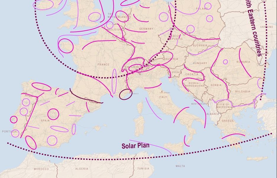 Seas - Connection of solar generation in Northern Africa to