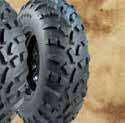 SIZE PRODUCT CODE STAR/PLY DIAMETER WIDTH RIM WIDTH MAX LOAD @ 50 MPH MAX PSI TIRE WEIGHT TREAD DEPTH (32nds) AT26X8.00-14 560565 3* 26.0 7.8 6.00 355 7 16.6 20 AT26X10.00-14 560568 3* 26.3 9.8 8.