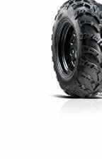 AT tires are designed for ATV applications. NHS tires are designed for Utility Vehicle applications. *NOTE: AT tires are Star Rated. NHS tires are Ply Rated (PR).