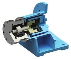 MAG-DRIVE ROTARY VANE S SEAL-LESS MAG DRIVE VANE S In seal-less magnetic drive vane pumps, the external magnet is directly connected to the motor shaft and it transmits the torque to the internal