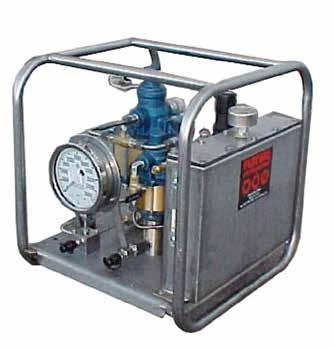 Reduces Tensioning Time By Up To 50% Model Number Type Power Unit HTP 1000 HTP2000 Air Requirement Maximum Pressure (psi) 75cfm @100psi 30,000psi Oil Delivery (Cubic Inches/Min.