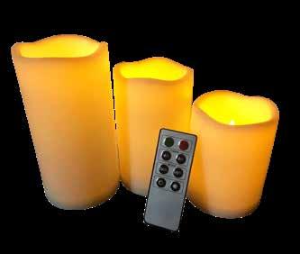 FLAMEWAX Interior LED replica candle lights : wax Wattage: 0.