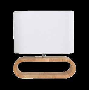 x D 100mm LOTUS2 Carton QTY 1/4 TABLE LAMP ES 40W DARK WOOD/BROWN CLOTH SHADE Wood, cloth W