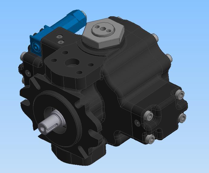 PQR - Variable Displacement Vane Pump Size Unit 010 018 028 032 045 071 080 100 140 180 Displacement cc/rev