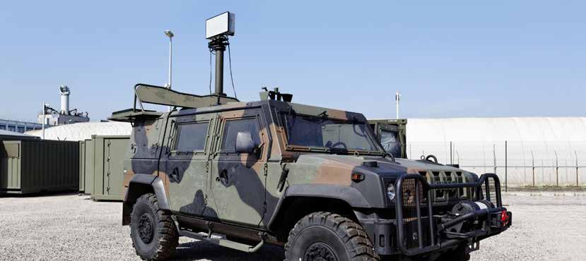 VEHICLE PROTECTION Our capabilities for the protection of land platforms are built on a proud history of providing Armed Forces with Electronic Counter Measure (ECM) capability.