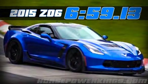 The C7 Corvette Stingray has been there two years in a row now and we still don t have a time for it either.