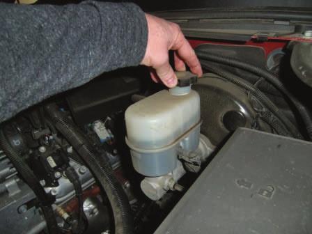 See owners manual for specific brake fluid