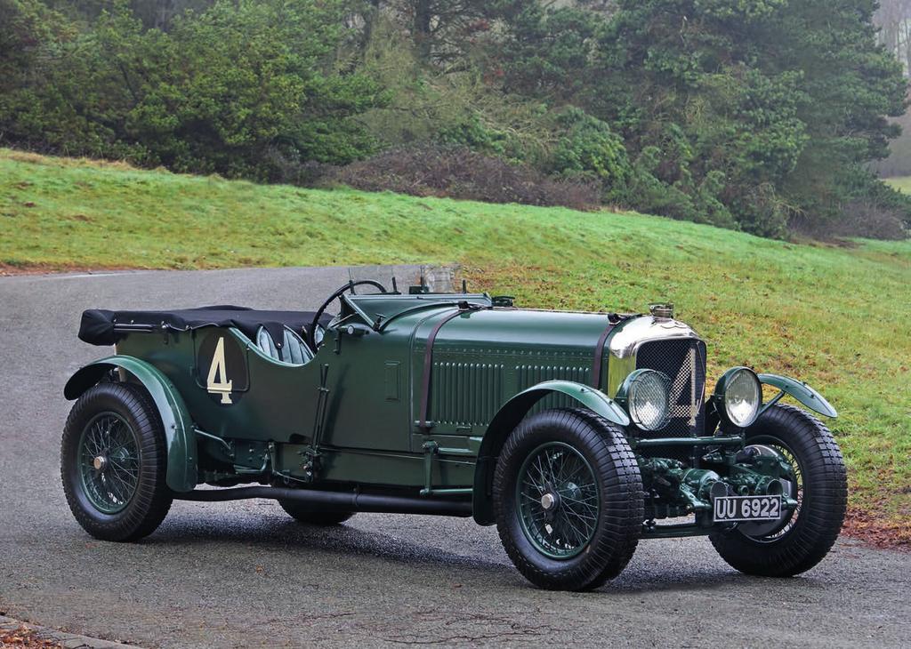 1929 BENTLEY SPEED SIX LE MANS sold The finest re-enactment of the double Le Mans winner: Old Number One n Matching