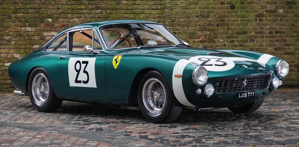 1963 FERRARI 250 LUSSO One of only 17 Right Hand Drive 250 Lusso s produced n Delivered new on 2nd October 1963 through Maranello Concessionaires, England n Converted in 1988