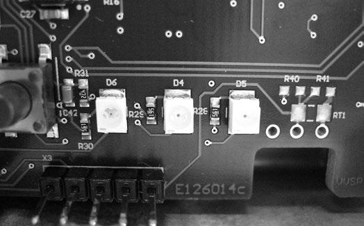 14 PROGRAMMING THE PREAMPLIFIER ELECTRONICS The electronics elements are quickly and easily set.