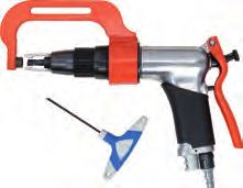 with pneumatic drill, electric drill and rechargeable battery drill. 3 4 5 6 7 8 Drive in mm 8 mm 280 Watt 000 r.p.m. < 0,3 ms² 5.4 dba 82.4 dba 340 l/min 332.05 8.0 5/6 72.0 332.052 332.055 30 332.