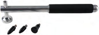 5 Plastic head, cylindrical 3 Mini precision hammer set For hammering out the car body Ideal for small dents and stone