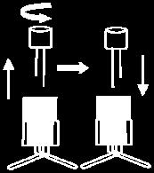 Remove the reflector from the bulb. (See Fig. 1) Fig. 1 Fig. 2 Fig. 3 Fig. 4 Fig. 5 3. Pull bulb straight out of socket. Do not twist bulbs. (See Fig. 2) 4. Replace burned-out bulb with 3.0 V, 0.