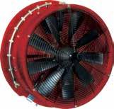 Rear fan The classical mist blower configuration: sturdy painted metal structure, fan blades and conveyor made from plastic materials, suction on rear side.