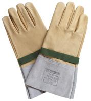 (leather gloves BC.10, BC.109VSE and BC.110VSE). 2) To protect against chemical hazards : (latex gloves BC.