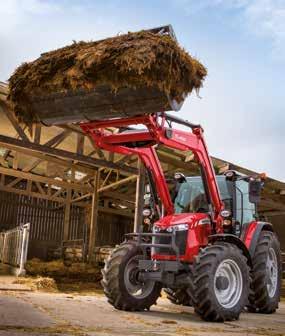 Your tractor will come complete from the factory with the loader subframe, designed for maximum