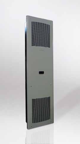 EXTRA-SLIM AIR CONDITIONERS FOR DOOR MOUNTING TECHNICAL FEATURES Conditioning Slim air conditioners suitable for door mounting Designed for total recessed mounting External installation with