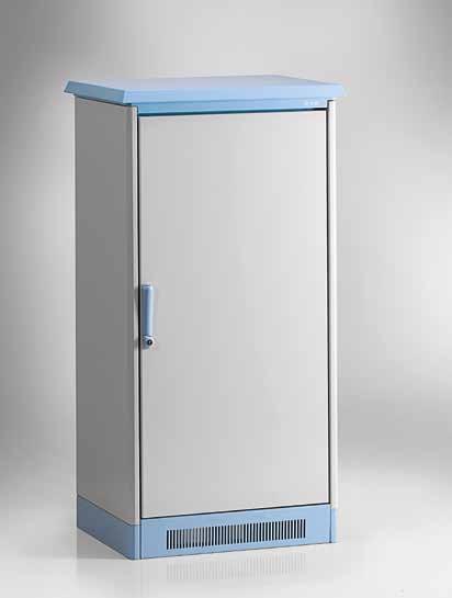 PRODUCT REVIEW DOUBLE WALLED CABINET Upgrade Monobloc enclosure, roof, door, rear panel and covers manufactured from aluminium alloy AIMg3 or sheet steel.