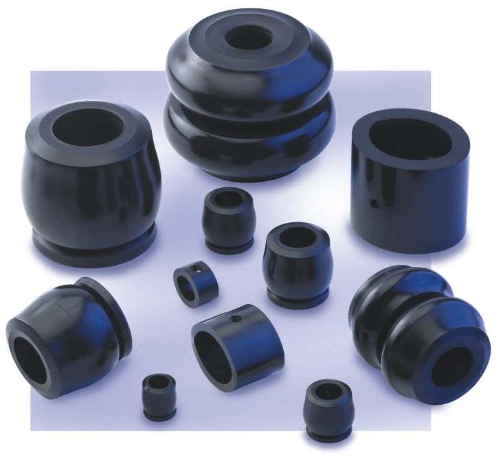TUBUS Bumpers Elastomer Products for Energy Control Outperform Rubber, Urethane and Coiled Steel ACE